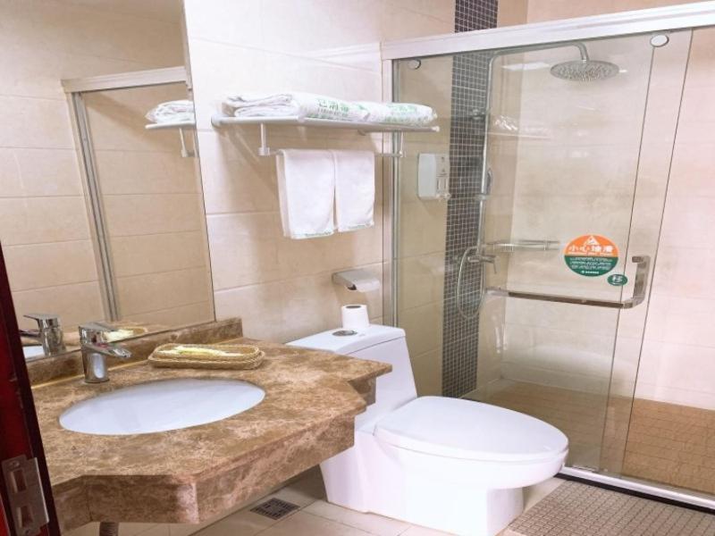 Greentree Inn Jiangsu Wuxi Xibei Town Xingtiandi Shell Hotel Exterior photo